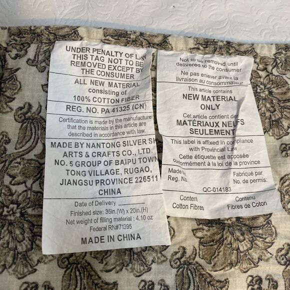 2 Pottery Barn Tessa Patchwork King Pillow Shams - Picture 11 of 11